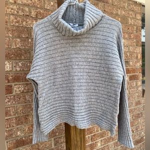 Cable & gauge sweater
